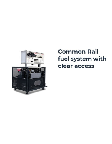 MVCR05 Educational Diesel engine trainer with CR (common rail), AD Blue EURO 6