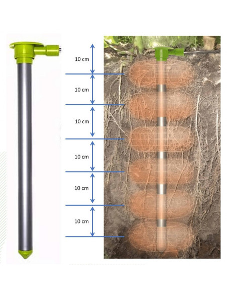 SDI-12 Portable Soil Humidity and Temperature Probe AquaCheck AQC11