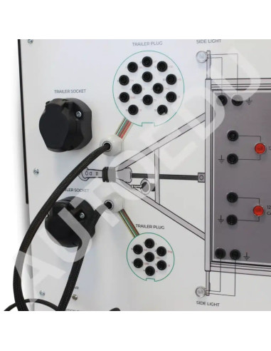 MSASTR01 Car Trailer Wiring Educational Trainer | AutoEDU