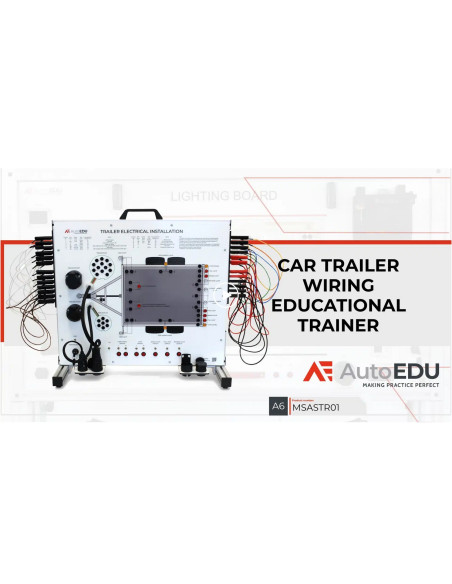 MSASTR01 Entrenador Educativo de Cableado de Remolque para Automóvil | AutoEDU
