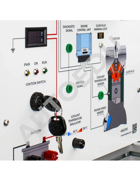 MSGP01 diesel glow plug trainer | AutoEDU