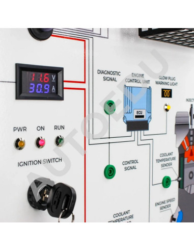 MSGP01 entrenador de calentadores diésel | AutoEDU