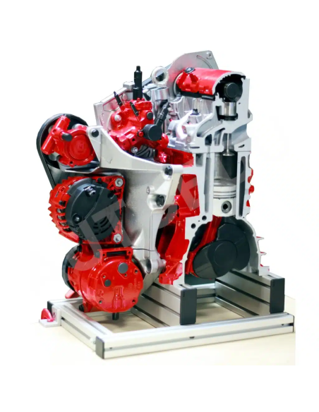 IVOD01-CR01 half cutaway diesel engine AutoEDU