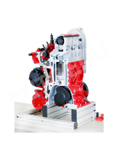 IVOD01-CR01 half cutaway diesel engine AutoEDU