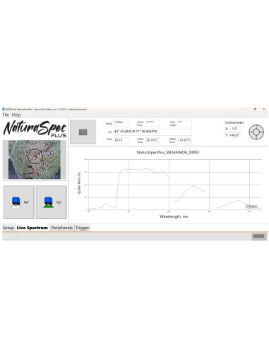 Sensaprobe with built-in camera Spectral Evolution