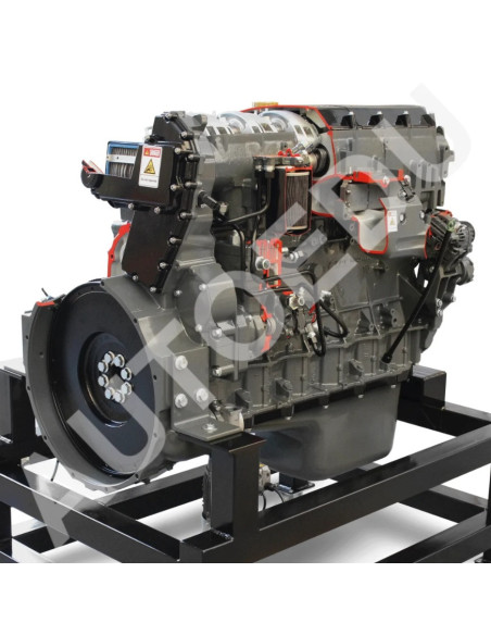 AE36083E Iveco diesel engine cutaway AutoEDU
