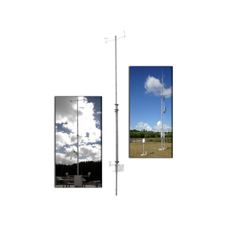 Kit Estação Meteorológica com Mastro de 10m ST.WMO