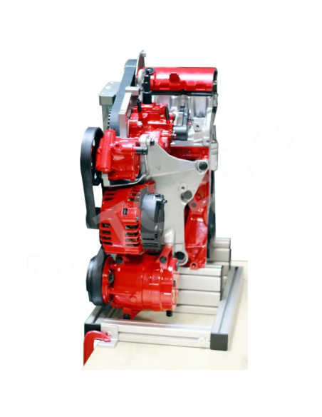 IVOD01-CR01 half cutaway diesel engine AutoEDU