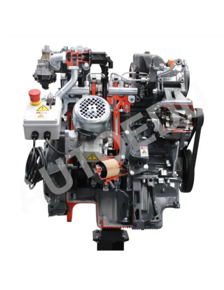 AE36017E motor diésel CR con caja y diferencial