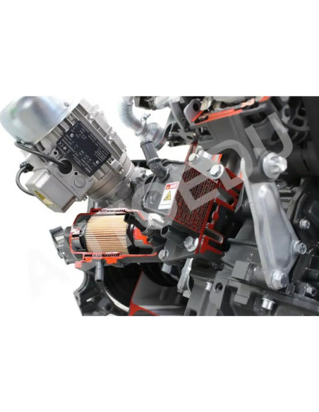 AE36017E motor diesel CR com caixa e diferencial