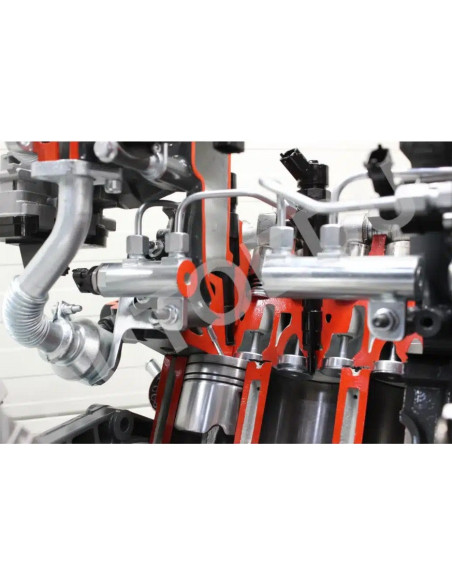 AE36017E motor diesel CR com caixa e diferencial