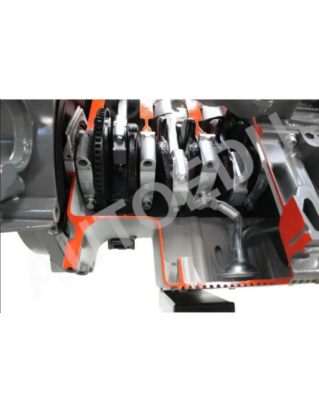 AE36017E motor diésel CR con caja y diferencial