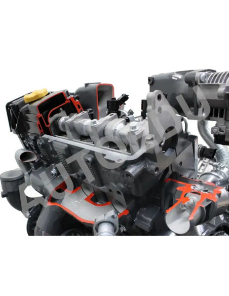 AE36017E diesel CR engine with gearbox and differential