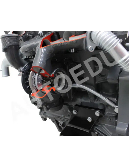 AE36017E motor diesel CR com caixa e diferencial