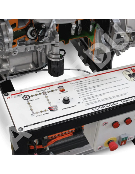 AE34502WM sistema híbrido gasolina elétrico