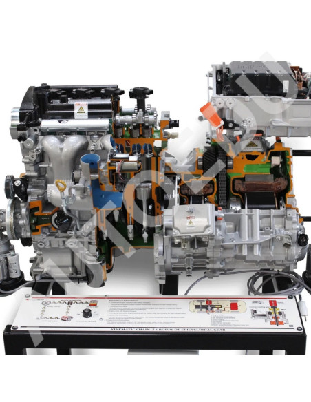 AE34502WM sistema híbrido gasolina elétrico