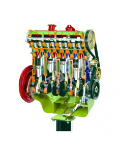 AE45445M Motor con doble árbol de levas (DOHC) corte