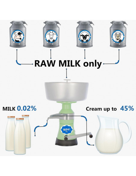 17594-N Manual cream separator Milky FJ 90 HAP