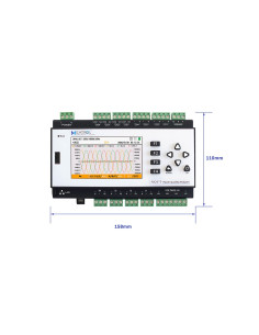 MQ579 analisador trifasico de qualidade de energia