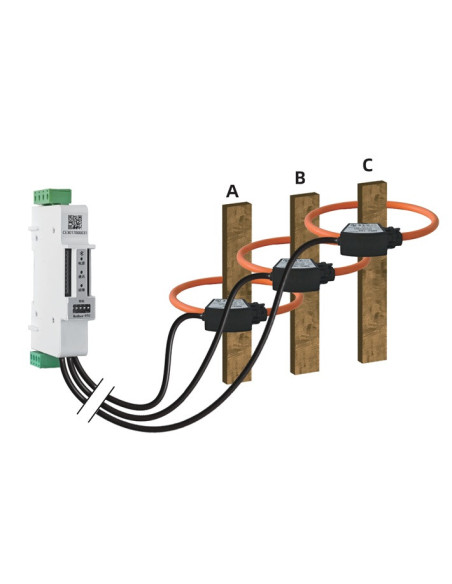 ME132 multi-circuits energy meter