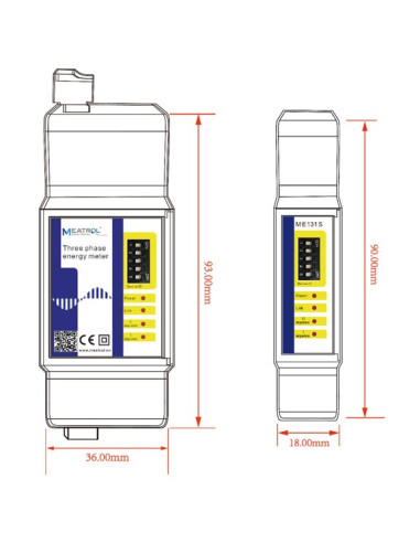 ME131 multi-circuit smart energy meter