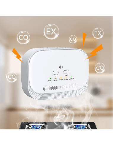 BH-H9 alarma domestica de gas con sensor laser