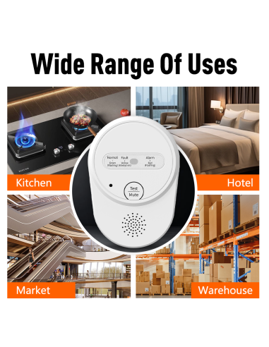 BH-H7 plug-in domestic gas alarm
