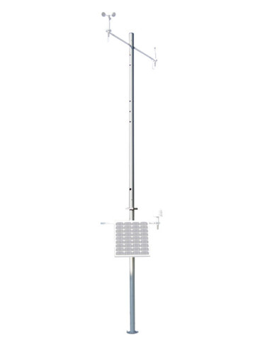 PAL5A 5 m modular aluminium pole | NESA