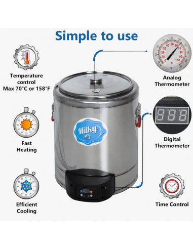 Milky FJ 30 230V milk pasteurizer and yogurt machine