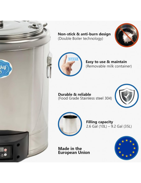 Milky FJ 30 230V milk pasteurizer and yogurt machine