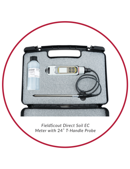 2266FS medidor CE solo FieldScout sonda 8