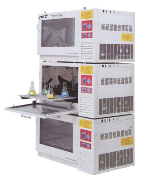 LOM-7450-L Agitador incubador apilable con controlador de luz