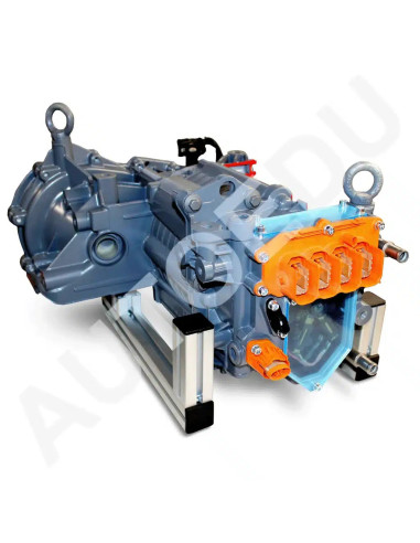 AERZ65 EV Junction Box and Motoreducer Cutaway Model