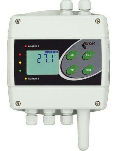 H0530 Sensor de Temperatura Ethernet con dos Salidas de Relé.