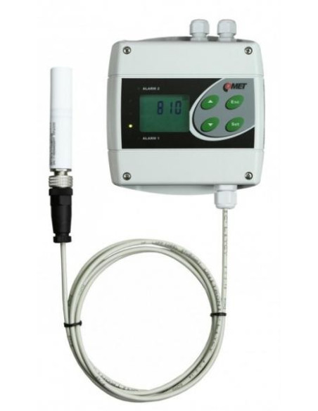 H5521 Concentración de CO2 Remoto con Interfaz Ethernet y dos Relés (0 a 10000ppm)