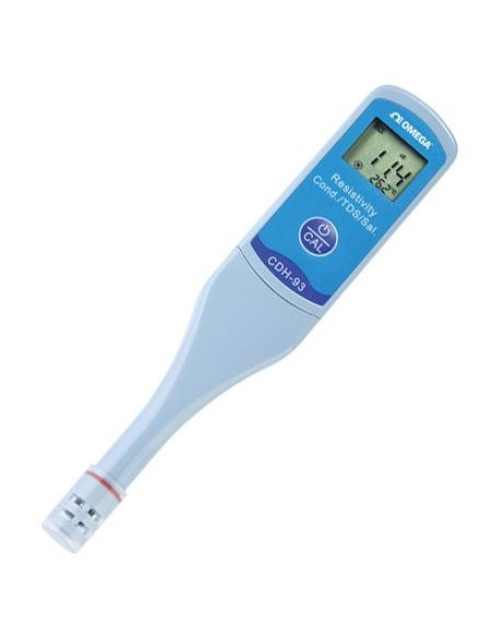 CDH-93 Medidor de Conductividad y Resistividad (5.0 µS/cm a 50.0 mS/cm)