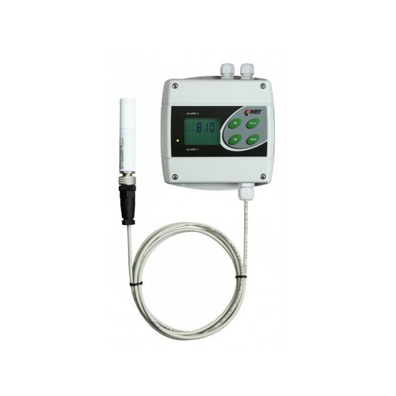 H5521 Concentración de CO2 Remoto con Interfaz Ethernet y dos Relés (0 a 10000ppm)