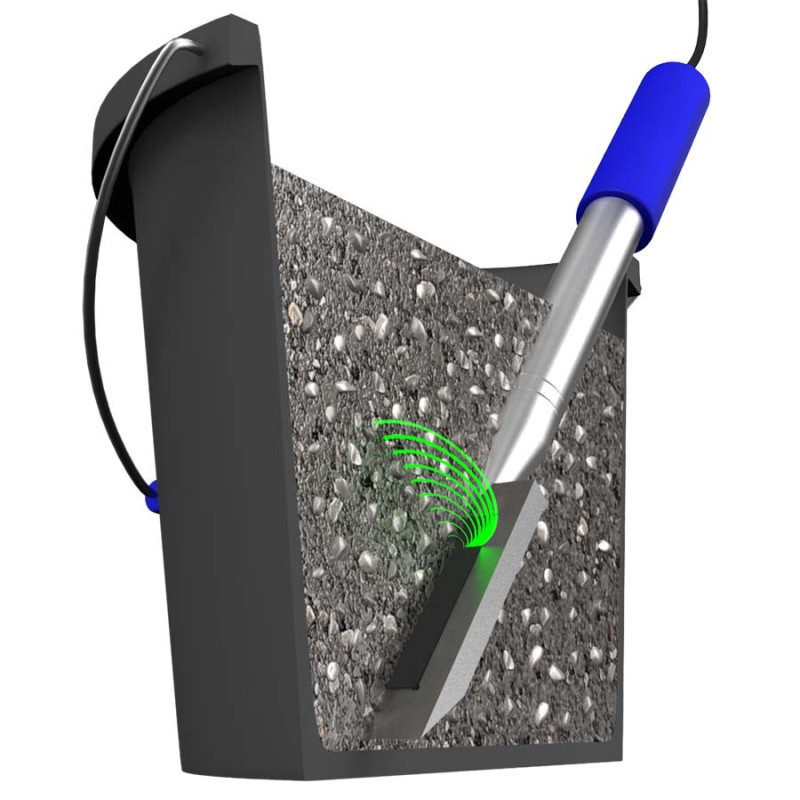 Medidor de Contenido de Agua en Cemento Fresco