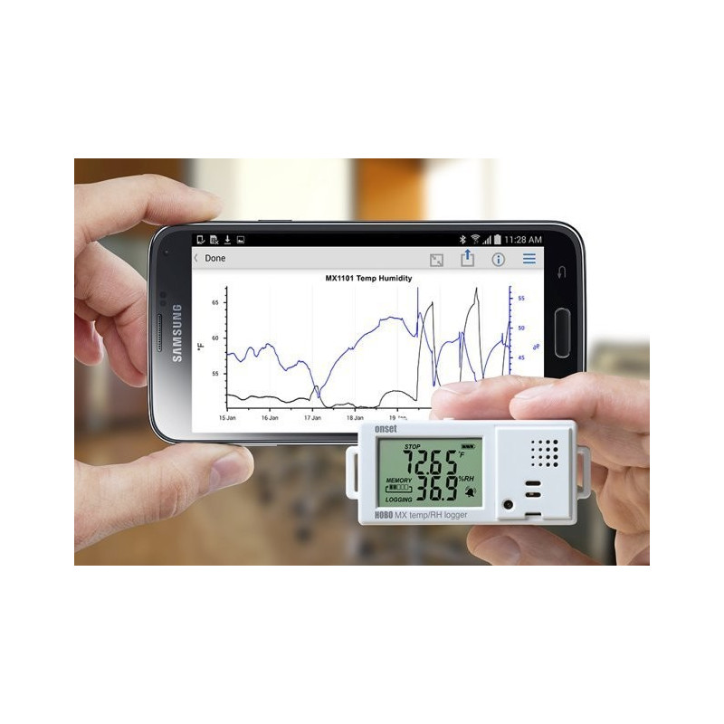 Termohigrómetro data logger