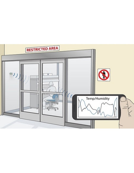 Termohigrómetro data logger