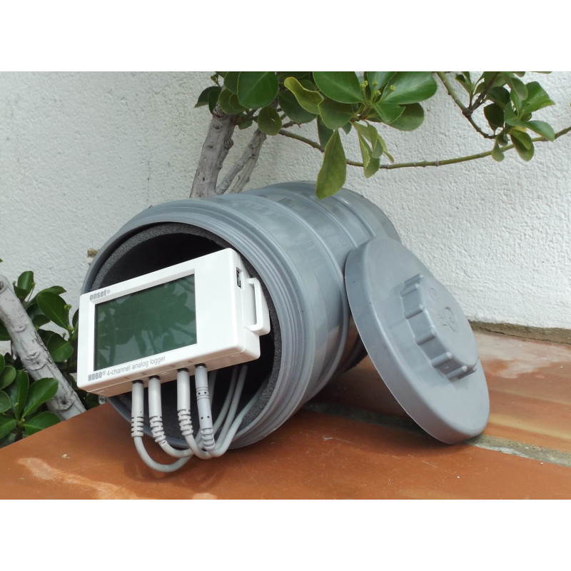 Registrador de Datos para Intemperie y Enterrar