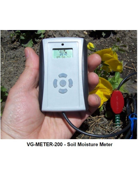 Buy Soil Moisture, Light and Temperature Meter, VG-METER-200-BASIC