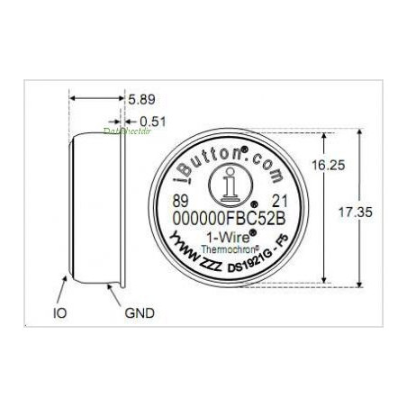 DS1921H-F5 iButtons