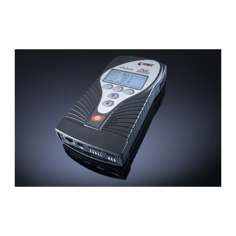 M1322 Registrador de Datos Multilogger Medidor de CO2 Termohigrómetro con 2 MiniDIN y 2 Terminales