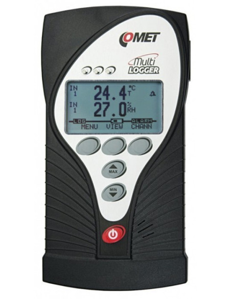 M1322 Thermo-hygro-CO2 meter with 2 MiniDIN and 2 Terminals Multilogger