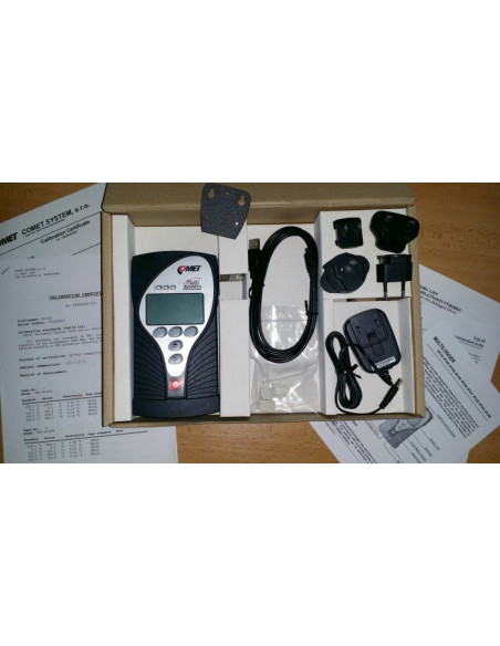 M1322 Thermo-hygro-CO2 meter with 2 MiniDIN and 2 Terminals Multilogger