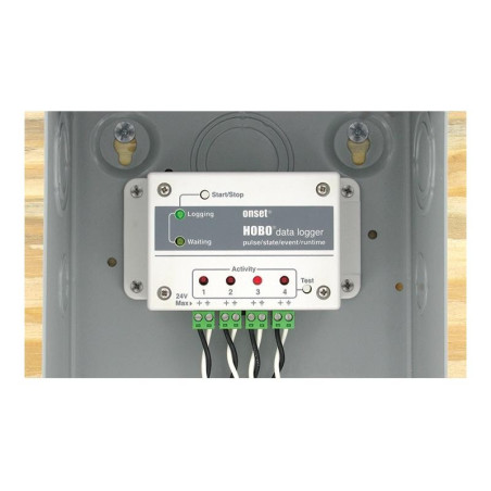 Data Logger 4 Canales para Pulsos, Eventos, Estados y Tiempos