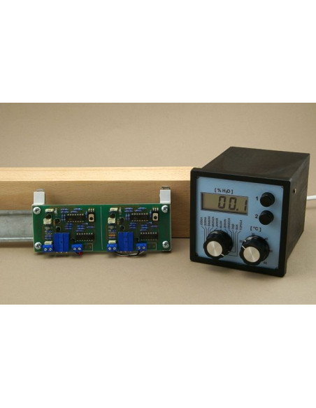 Medidor Humedad de Madera de Doble Punto para el Monitoreo Constante