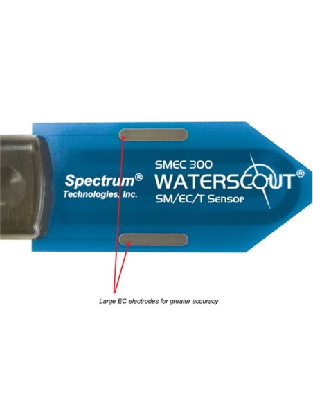 SMEC-300 Sensor WaterScout para Humedad de suelo, CE y Temperatura