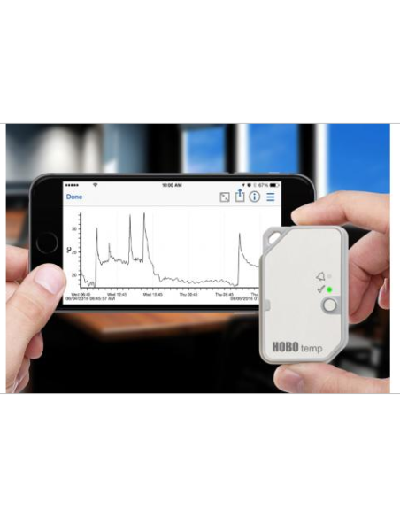 MX100 Registrador de Datos de Temperatura Bluetooth